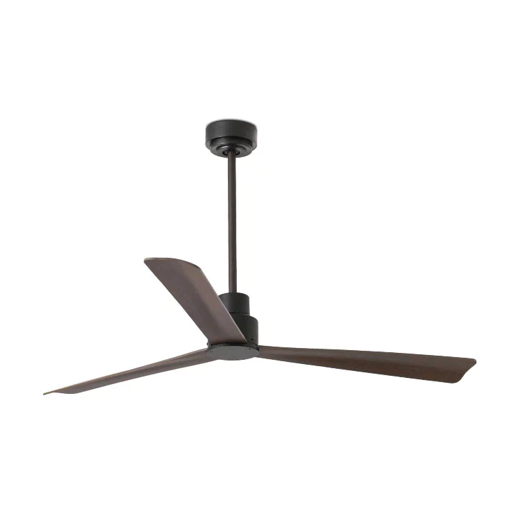 Вентилятор без света NASSAU Brown ceiling fan with DC motor