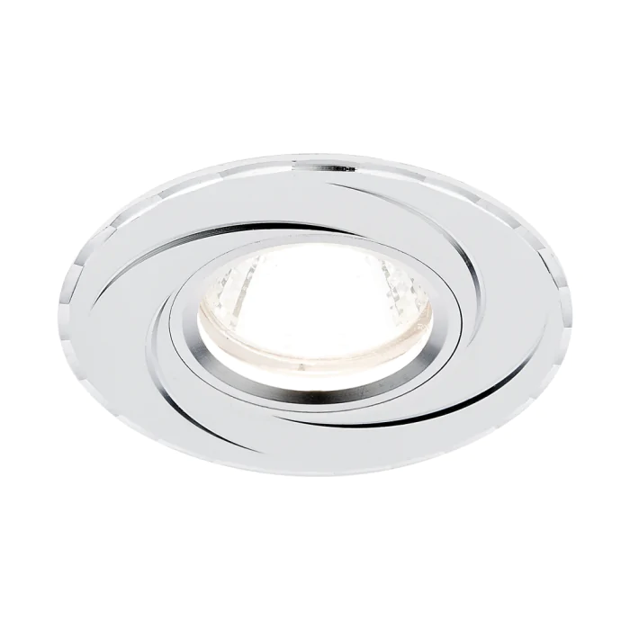 Круглый встраиваемый точечный светильник MR16 Ambrella light A506 W
