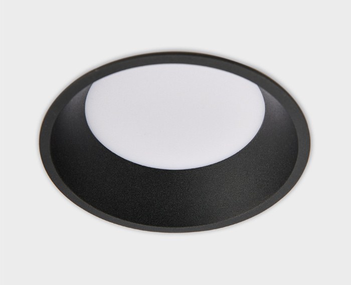 Встраиваемый светильник Italline IT06-6013 black 4000K