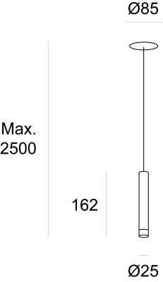 Подвесной светильник Leds C4 CANDLE II