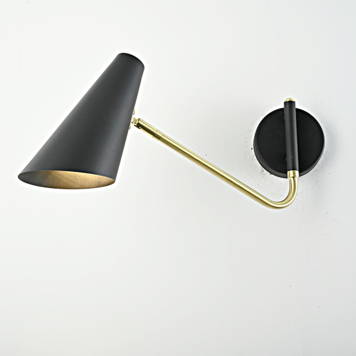 Настенный светильник NATI Black Brass ImperiumLoft