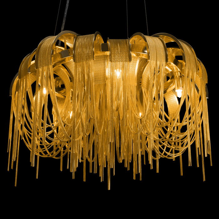 Подвесная люстра LOFT IT Volver 10404/650 GD