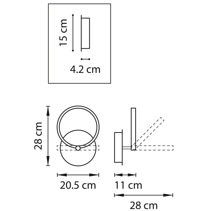 Бра Breve LIGHTSTAR 749612