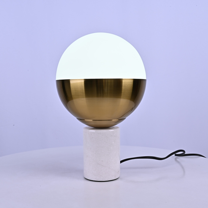 Настольная лампа Geneva Globe Marble ImperiumLoft