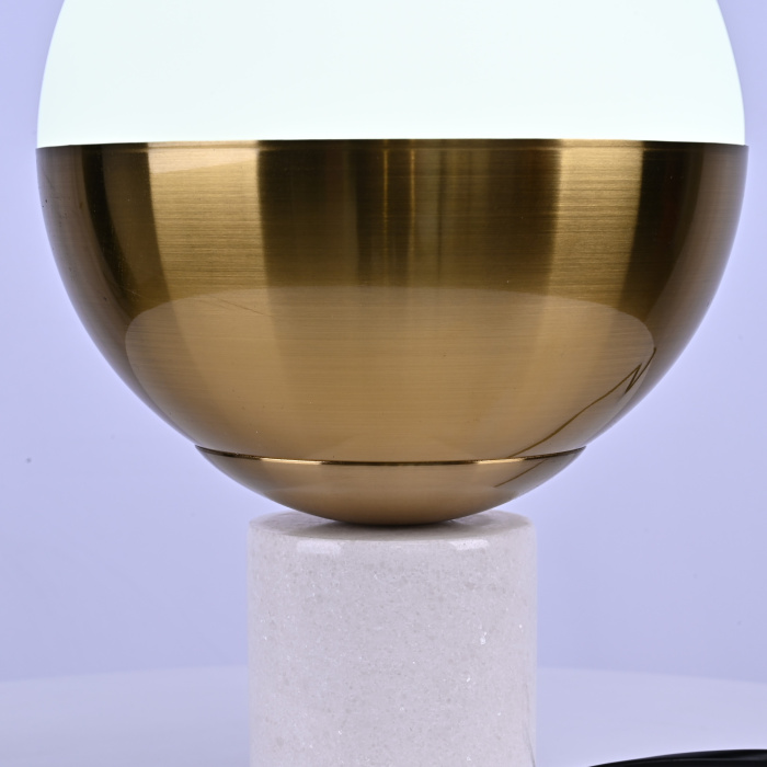 Настольная лампа Geneva Globe Marble ImperiumLoft