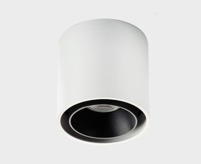 Светильник накладной Italline SKY white + SKY R black