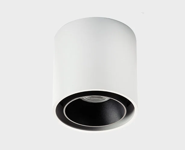 Светильник накладной Italline SKY white + SKY R black