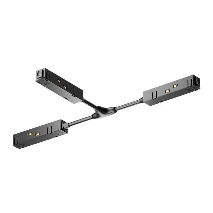 Коннектор питания Т-образный Gravity черный Maytoni TRA004CWT-22B