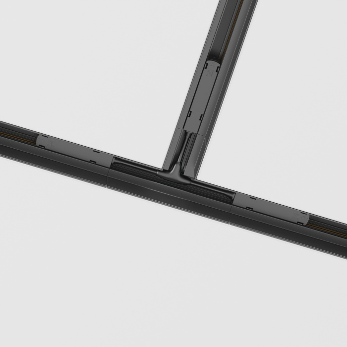 Коннектор питания Т-образный Gravity черный Maytoni TRA004CWT-22B