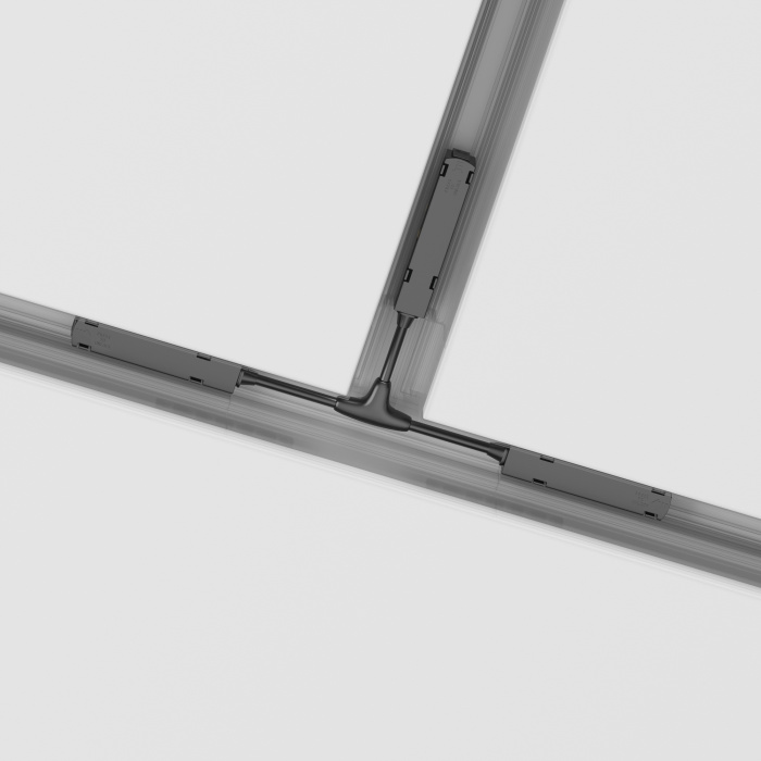 Коннектор питания Т-образный Gravity черный Maytoni TRA004CWT-22B