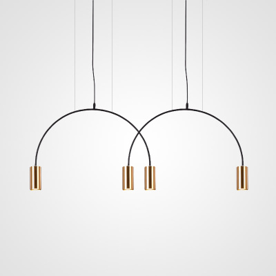 Подвесной светильник ARC 4 Gold ImperiumLoft