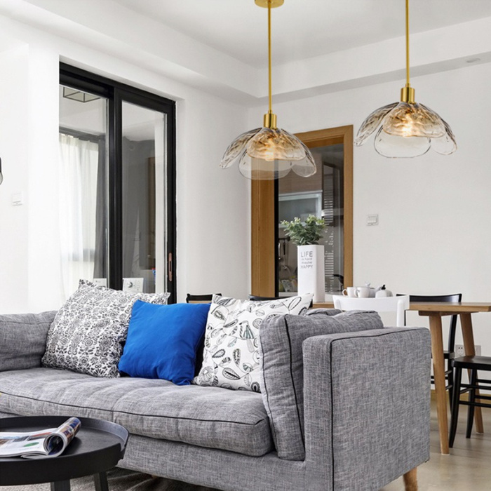 Подвесной светильник FLEUR A Синий ImperiumLoft