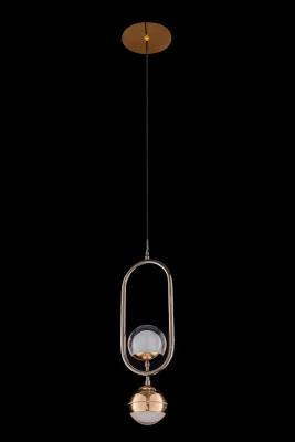 Подвесной светильник Leon Lilith LE7709/1S Black Chrome/Gold