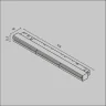 Трековый светильник Maytoni Parete TR106-4-18W-DS-B