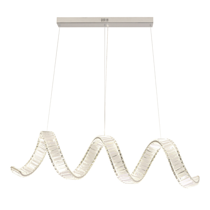 Подвесной светильник Crystal Lux MUSIKA SP100W LED L1200 CHROME