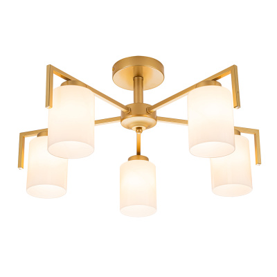 Потолочная люстра на штанге STYLE ESCADA 1142/5P Gold