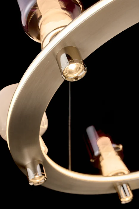 Подвесная люстра Leon Marie LE7719/6 Nickel