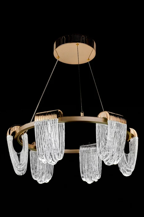 Подвесная люстра Leon Cascade LE7717/6 Gold
