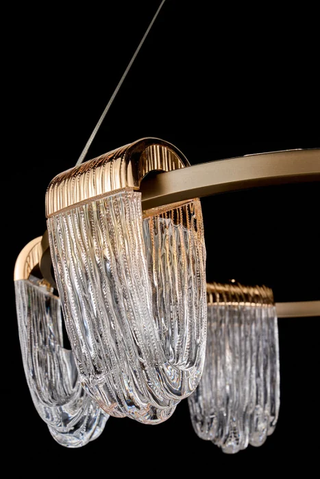 Подвесная люстра Leon Cascade LE7717/6 Gold