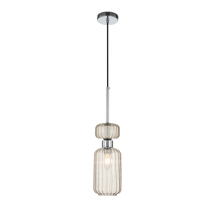 Подвесной светильник GLOSS ESCADA 1141/1S Chrome/Beige