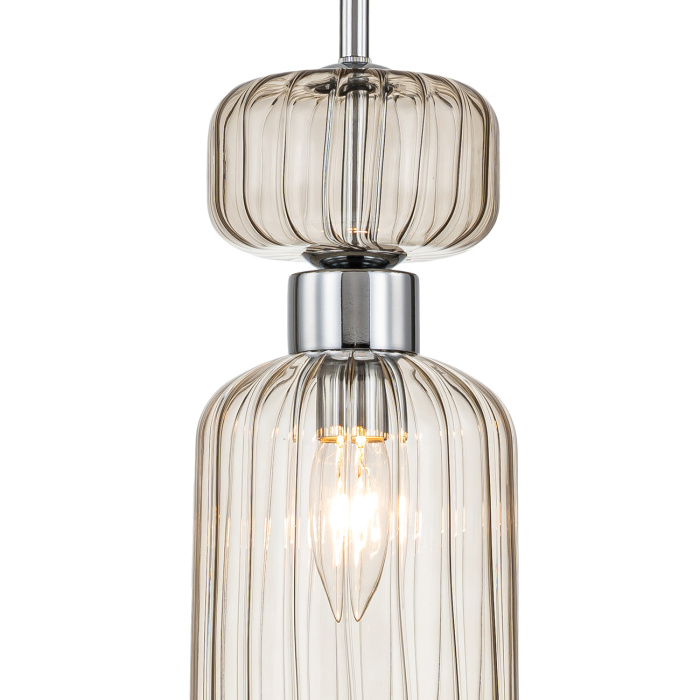 Подвесной светильник GLOSS ESCADA 1141/1S Chrome/Beige