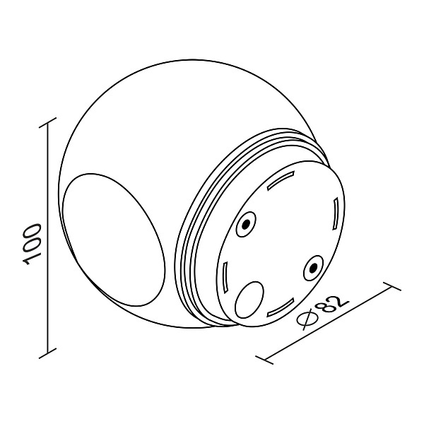 Настенный светильник Ledron GW-A161/2 White