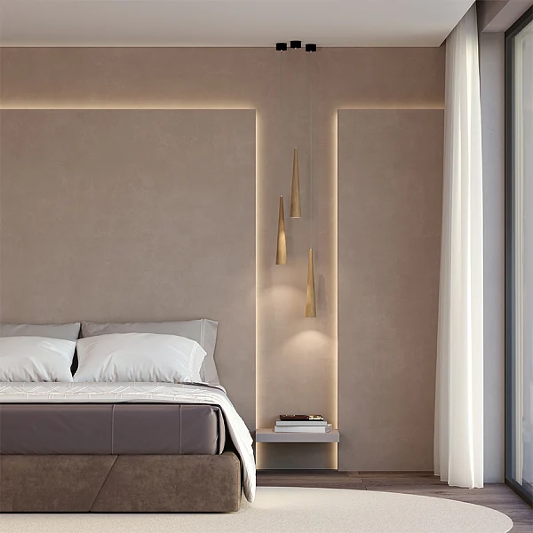 Подвесной светильник Ledron WoodCone White