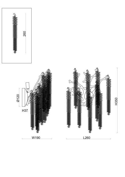 Настенный светильник Freya Mineral FR1010WL-02G