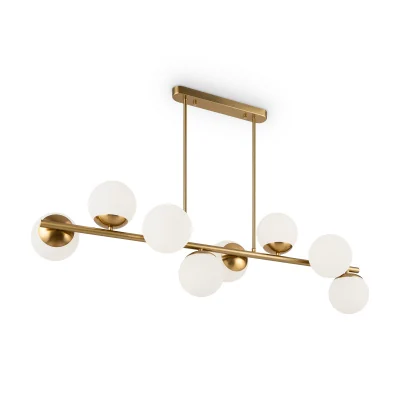 Люстра на штанге Freya Zing FR5199PL-08BS