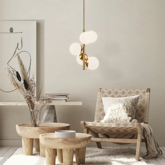 Люстра на штанге Freya Zing FR5199PL-08BS