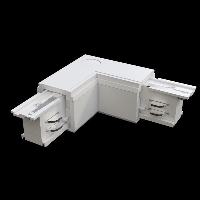 Коннектор угловой внутренний Trinity белый Maytoni TRA005CL-31W-R