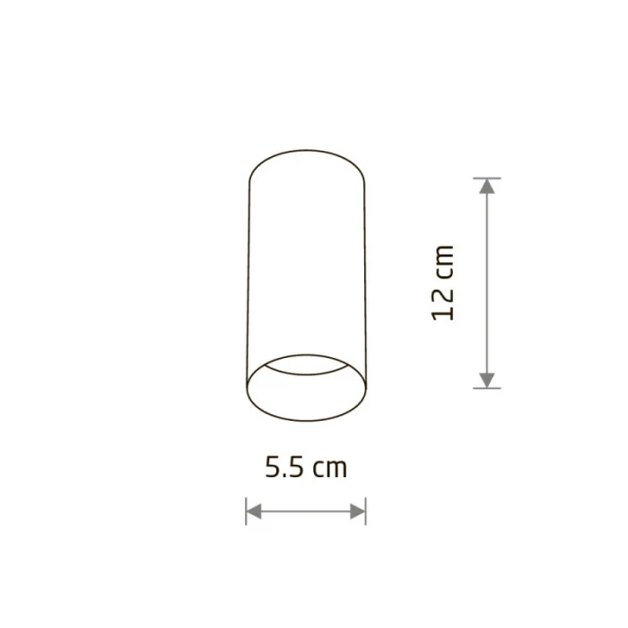 Потолочный cветильник Nowodvorski Mono S Gray 10785