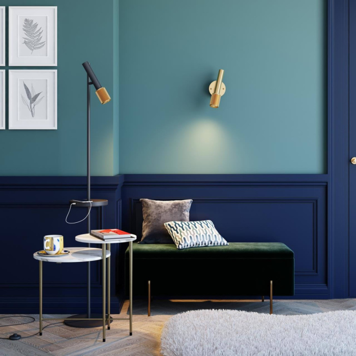 Торшер с полкой/USB 4240/1F ODEON LIGHT