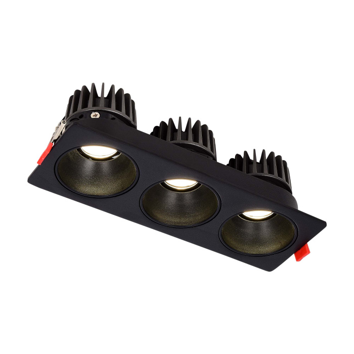 Встраиваемый корпус для светодиодного модуля серии ST850, ST851 ST-Luce Черный ST052.408.03