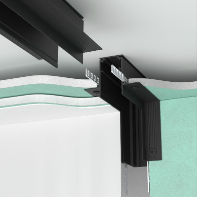 Коннектор угловой внутренний для встраиваемого шинопровода Elektrostandard Slim magnetic 4690389206634