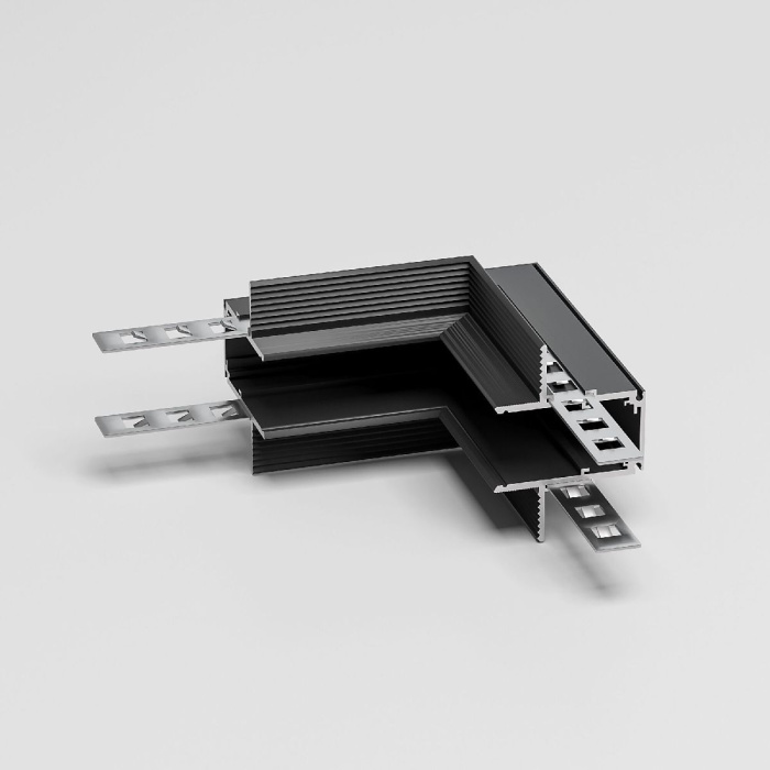 Коннектор угловой внутренний для встраиваемого шинопровода Elektrostandard Slim magnetic 4690389206634