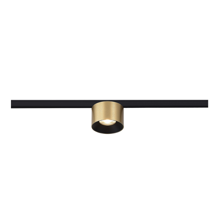 Магнитный трековый светильник Латунь LED 1*5W 3000K 350Lm Ra>90 36° IP20 D60xH38 24V ST669.336.05