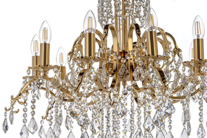 Подвесная люстра Dio DArte Asfour Alessandria E 1.1.10.200 G