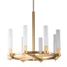 Люстра на штанге Delight Collection MD2314 MD2314-8A antique brass