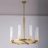 Люстра на штанге Delight Collection MD2314 MD2314-8A antique brass