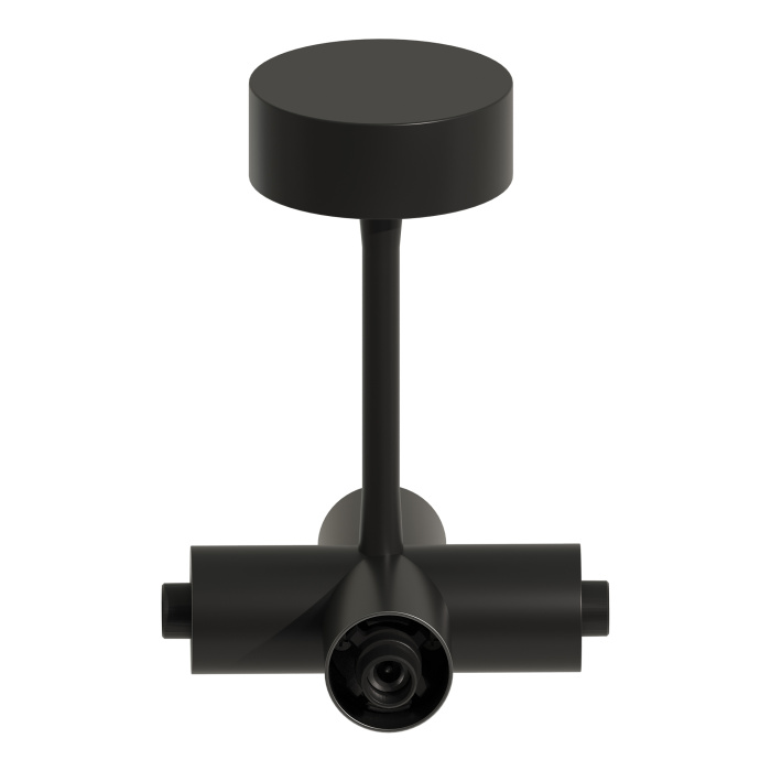 Потолочный токопроводящий X-коннектор ST-Luce Черный ST1602.469.00