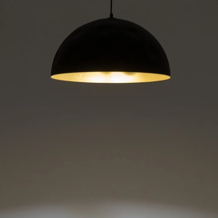 Подвесной светильник Nowodvorski Hemisphere Hit S Black/Satine Gold 10702