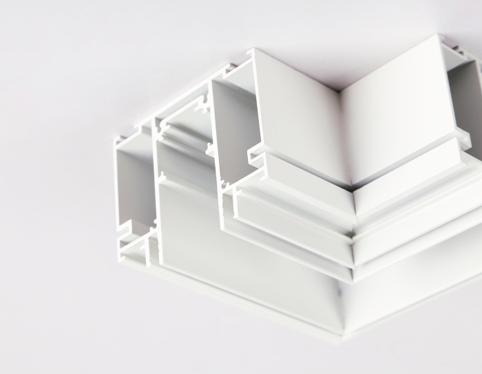 Коннектор угловой для шинопровода Magnetic 48V в натяжной потолок Ambrella light GL3391