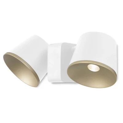 Бра Leds C4 DRONE Double White Gold