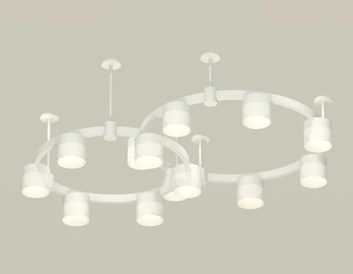 Комплект подвесного светильника Techno Ring с акрилом Ambrella light XR92211002