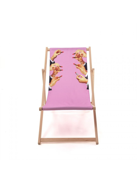 Шезлонг Seletti Toiletpaper Deckchair 16685