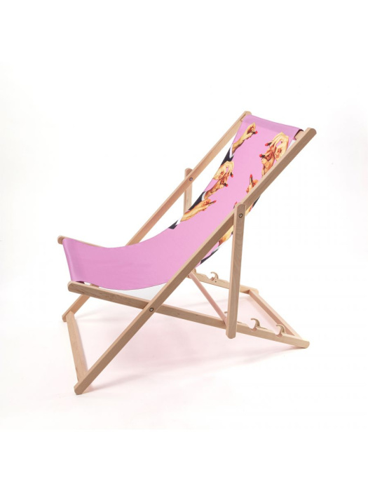 Шезлонг Seletti Toiletpaper Deckchair 16685