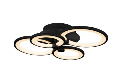 Потолочная люстра iLedex Ring A001/4 MBK