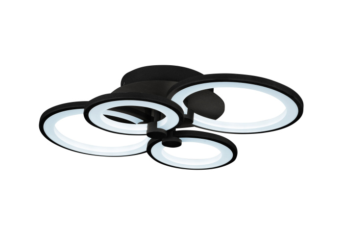 Потолочная люстра iLedex Ring A001/4 MBK