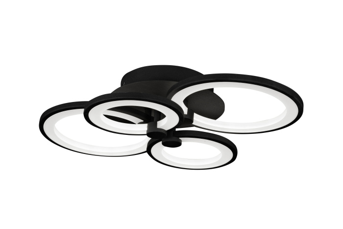 Потолочная люстра iLedex Ring A001/4 MBK